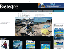 Tablet Screenshot of bretagnemagazine.com